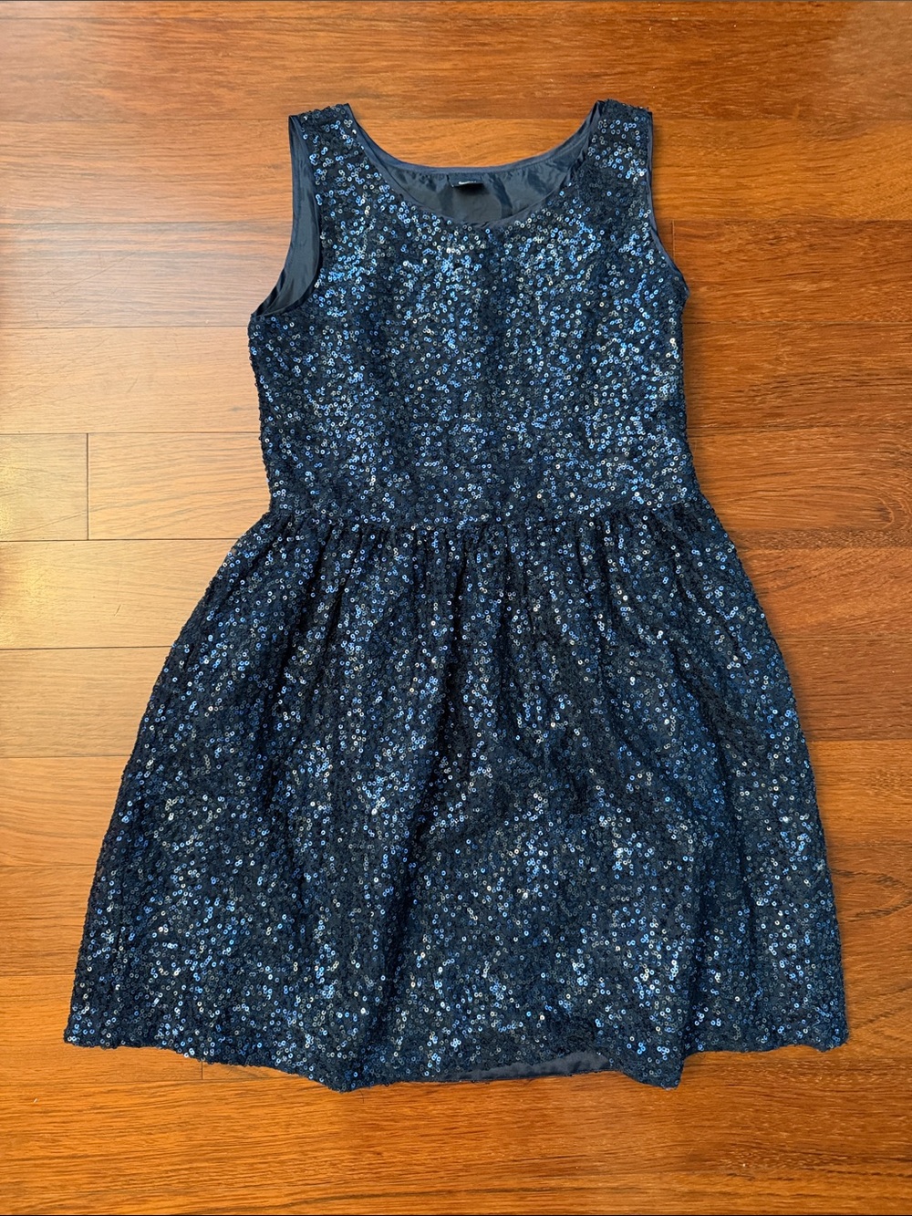 Navy Blue Sparkle Dress
